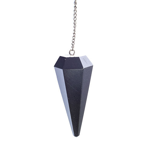 pendule en pierre naturelle d'hématite